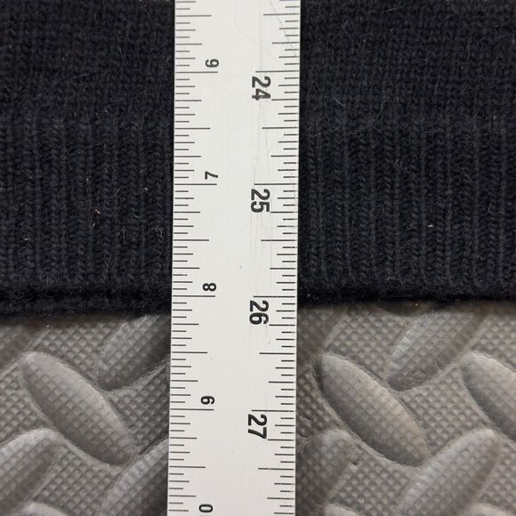 Michelle Nicole Sweater Womens Large Black Beige Geo Print Long Sleeve Crew Neck - Picture 6 of 7